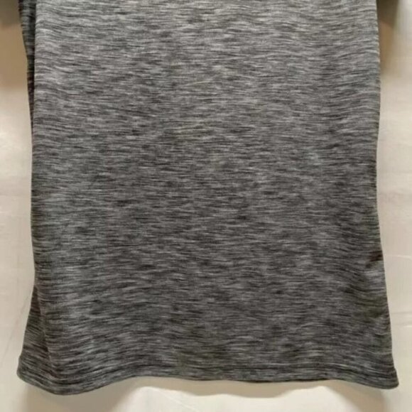 Under Armour UA Ladies Small Velocity Twist Tech Tee Black Heather Crewneck EUC - Picture 7 of 14